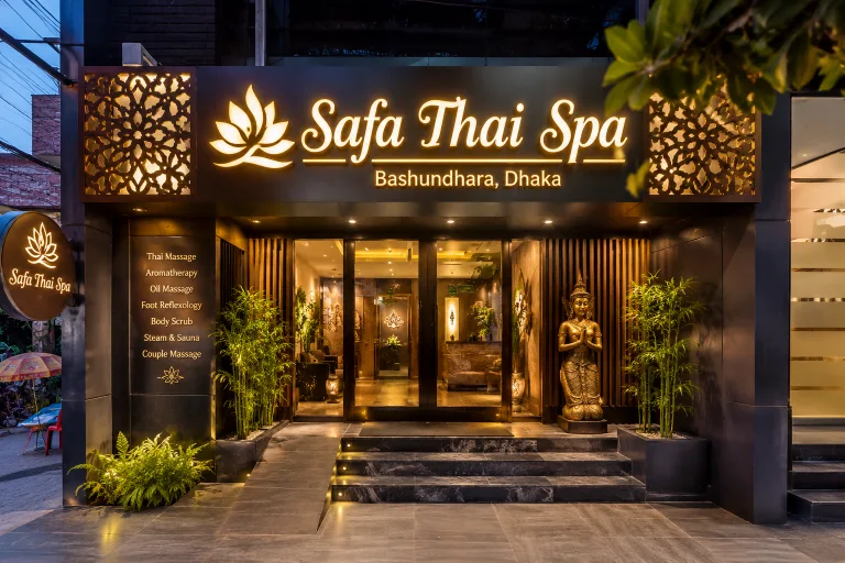 Safa Thai Spa Exterior - Best 24/7 Spa in Bashundhara Dhaka